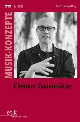  Clemens Gadenstätter | Buch |  Sack Fachmedien