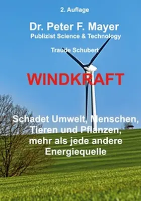 Mayer / Schubert |  Windkraft | Buch |  Sack Fachmedien