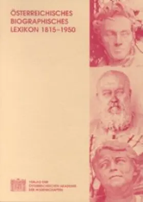 Bruckmüller / Obermayer-Marnach / Csendes |  Österreichisches Biographisches Lexikon 1815-1950 | Buch |  Sack Fachmedien