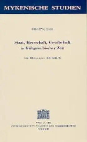 Eder |  Staat, Herrschaft, Gesellschaft in Frühgriechischer Zeit | Buch |  Sack Fachmedien