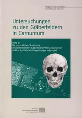 Schweder / Winkler |  Untersuchungen zu den Gräberfeldern in Carnuntum | Buch |  Sack Fachmedien