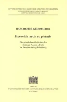 Krummacher |  Exercitia artis et pietatis | Buch |  Sack Fachmedien