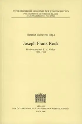 Walravens |  Joseph Franz Rock | Buch |  Sack Fachmedien