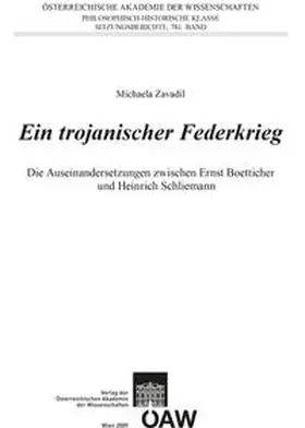 Zavadil |  Ein Trojanischer Federkrieg | Buch |  Sack Fachmedien