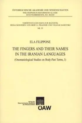 Filippone |  The Fingers and their Names in the Iranian Languages | Buch |  Sack Fachmedien