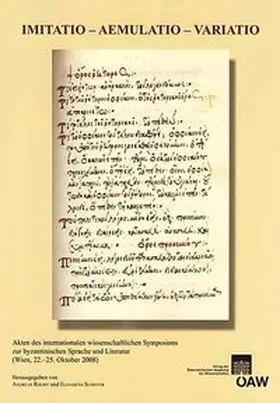 Rhoby / Schiffer |  Imitatio - Aemulatio - Variatio | Buch |  Sack Fachmedien