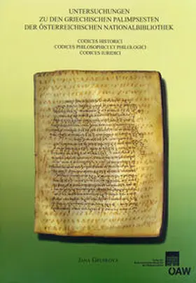 Grusková / Gruskova |  Untersuchungen zu den griechischen Palimpsesten der Österreichischen Nationalbibliothek | eBook | Sack Fachmedien