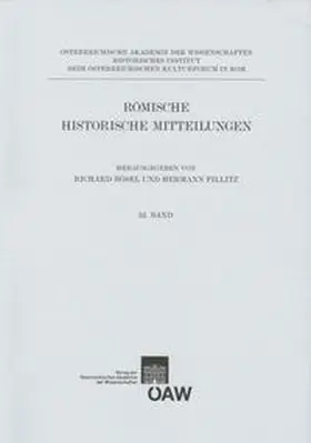 Bösel / Fillitz |  Römische Historische Mitteilungen / Römisch Historische Mitteilungen 52. Band | Buch |  Sack Fachmedien