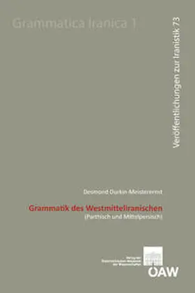 Durkin-Meisterernst |  Grammatik des Westmitteliranischen | Buch |  Sack Fachmedien