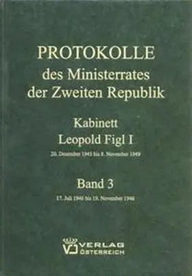 Enderle-Burcel / Jerábek / Jerábek |  Protokolle des Ministerrates der Zweiten Republik, Kabinett Leopold Figl I | Buch |  Sack Fachmedien