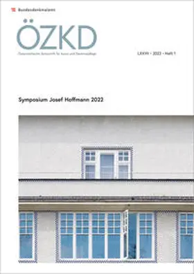 Bundesdenkmalamt |  Österreichische Zeitschrift für Kunst und Denkmalpflege LXXVII, Heft 1 | Buch |  Sack Fachmedien