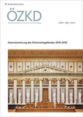 Bundesdenkmalamt |  Österreichische Zeitschrift für Kunst und Denkmalpflege LXXVII, Heft 3 | Buch |  Sack Fachmedien