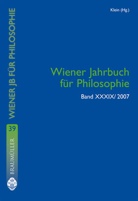  Wiener Jahrbuch für Philosophie | Buch |  Sack Fachmedien