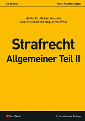 Neumair |  Strafrecht - Allgemeiner Teil II | Buch |  Sack Fachmedien