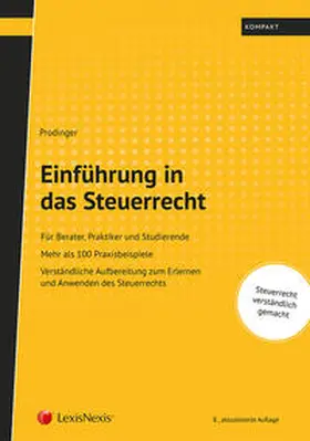 Prodinger |  Einführung in das Steuerrecht | Buch |  Sack Fachmedien