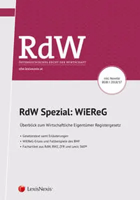 Fassl / Gassner / Hagenauer |  RdW Spezial: WiEReG | Buch |  Sack Fachmedien