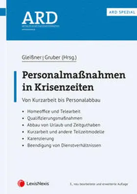 Gleißner / Gruber / Florian |  Personalmaßnahmen in Krisenzeiten | Buch |  Sack Fachmedien