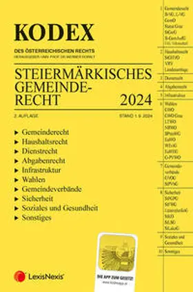 Doralt |  KODEX Steiermärkisches Gemeinderecht 2024 - inkl. App | Buch |  Sack Fachmedien