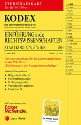 Doralt |  KODEX Einführung in die Rechtswissenschaften 2024 - inkl. App | Buch |  Sack Fachmedien
