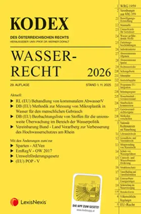 Doralt |  KODEX Wasserrecht 2026 - inkl. App | Buch |  Sack Fachmedien