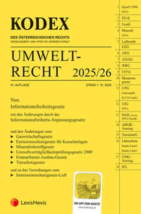 Doralt |  KODEX Umweltrecht 2025/26 - inkl. App | Buch |  Sack Fachmedien