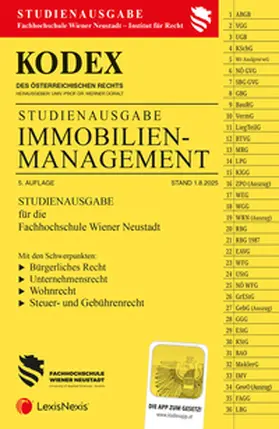 Doralt |  KODEX Immobilienmanagement (FH Wr. Neustadt) 2025/26 - inkl. App | Buch |  Sack Fachmedien