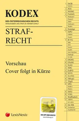 Doralt |  KODEX Strafrecht 2025/26 - inkl. App | Buch |  Sack Fachmedien