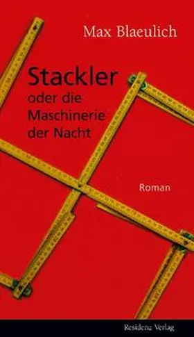 Blaeulich |  Stackler oder die Maschinerie der Nacht | Buch |  Sack Fachmedien