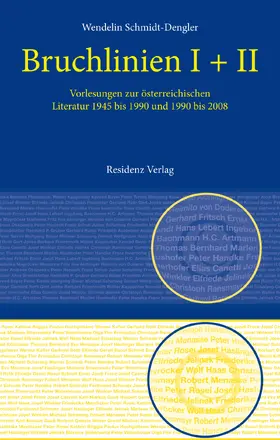 Schmidt-Dengler |  Bruchlinien Band 1 & 2 in einem Band | eBook | Sack Fachmedien