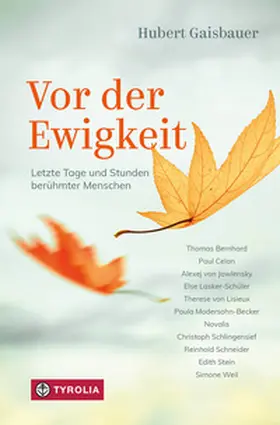 Gaisbauer |  Vor der Ewigkeit | Buch |  Sack Fachmedien
