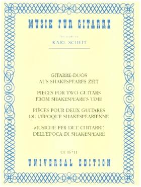 Scheit |  Gitarre-Duos aus Shakespeares Zeit | Buch |  Sack Fachmedien