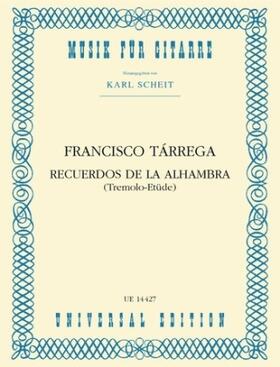 Scheit |  Recuerdos de la Alhambra | Buch |  Sack Fachmedien