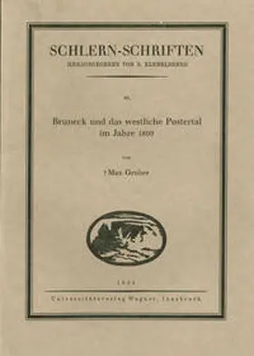 Gruber |  Bruneck und das westliche Pustertal im Jahre 1809 | Buch |  Sack Fachmedien