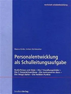 Ender / Strittmatter |  Personalentwicklung als Schulleitungsaufgabe | Buch |  Sack Fachmedien