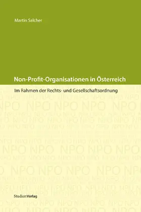 Salcher |  Non-Profit-Organisationen in Österreich | Buch |  Sack Fachmedien