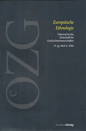 Johler / Tschofen |  Österreichische Zeitschrift für Geschichtswissenschaften 4/04 | Sonstiges |  Sack Fachmedien