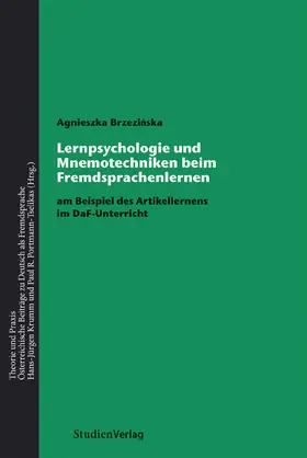 Brzezinska |  Lernpsychologie und Mnemotechniken beim Fremdsprachenlernen | Buch |  Sack Fachmedien
