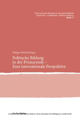 Mittnik |  Politische Bildung in der Primarstufe - Eine internationale Perspektive | eBook | Sack Fachmedien