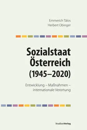 Tálos / Obinger |  Sozialstaat Österreich (1945–2020) | Buch |  Sack Fachmedien