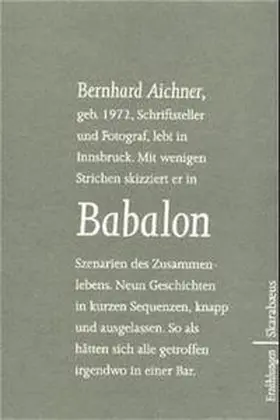 Aichner |  Babalon | Buch |  Sack Fachmedien