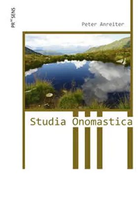 Anreiter |  Studia Onomastica | Buch |  Sack Fachmedien
