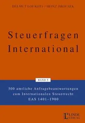 Loukota / Jirousek |  Steuerfragen International Band 5 | Buch |  Sack Fachmedien