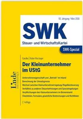 Gaedke / Huber-Wurzinger |  SWK-Spezial Der Kleinunternehmer im UStG | Buch |  Sack Fachmedien