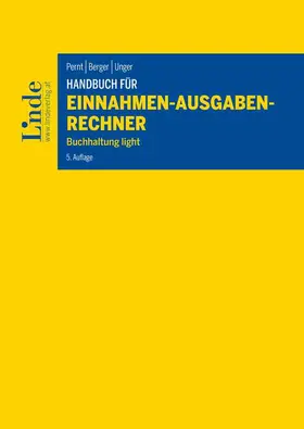 Pernt / Berger / Unger |  Handbuch für Einnahmen-Ausgaben-Rechner | Buch |  Sack Fachmedien