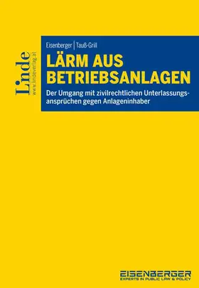 Eisenberger / Tauß-Grill |  Lärm aus Betriebsanlagen | Buch |  Sack Fachmedien