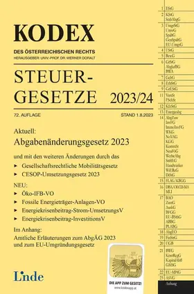 Bodis / Doralt |  KODEX Steuergesetze 2023/24 | Buch |  Sack Fachmedien