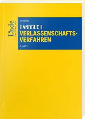 Verweijen |  Handbuch Verlassenschaftsverfahren | Buch |  Sack Fachmedien