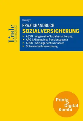 Haslinger |  Praxishandbuch Sozialversicherung (Kombi Print&digital) | Buch |  Sack Fachmedien
