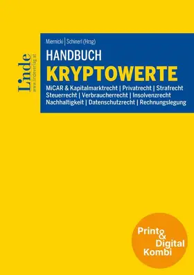 Aubrunner / Borns / Brück |  Handbuch Kryptowerte (Kombi Print&digital) | Buch |  Sack Fachmedien