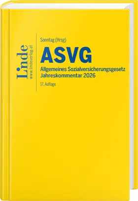 Atria / Blume / Derntl |  ASVG | Allgemeines Sozialversicherungsgesetz 2026 | Buch |  Sack Fachmedien